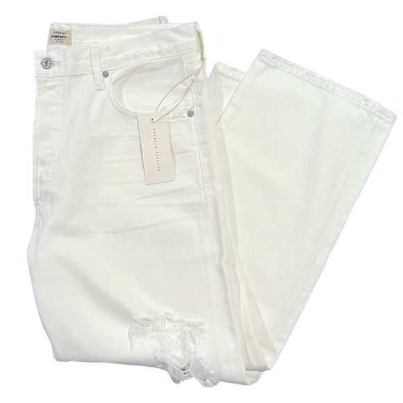 Citizens of Humanity Emery High Rise Relaxed Crop Jeans Moonstone NWT NEW 30 - Picture 3 of 12